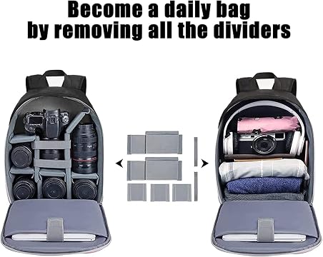 Caden Camera Bag waterproof photography backpack in Lagos Nigeria.