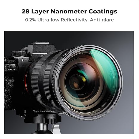 K and F Magnetic Variable ND Filters 67mm continuous optical density filter set in Lagos Nigeria.