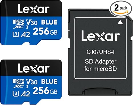 Lexar 1TB Play UHS-I microSDXC Memory Card displaying red design and 1TB capacity