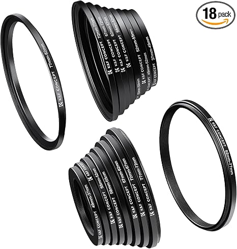K and F Filter Ring camera lens step adapter ring set in Lagos Nigeria