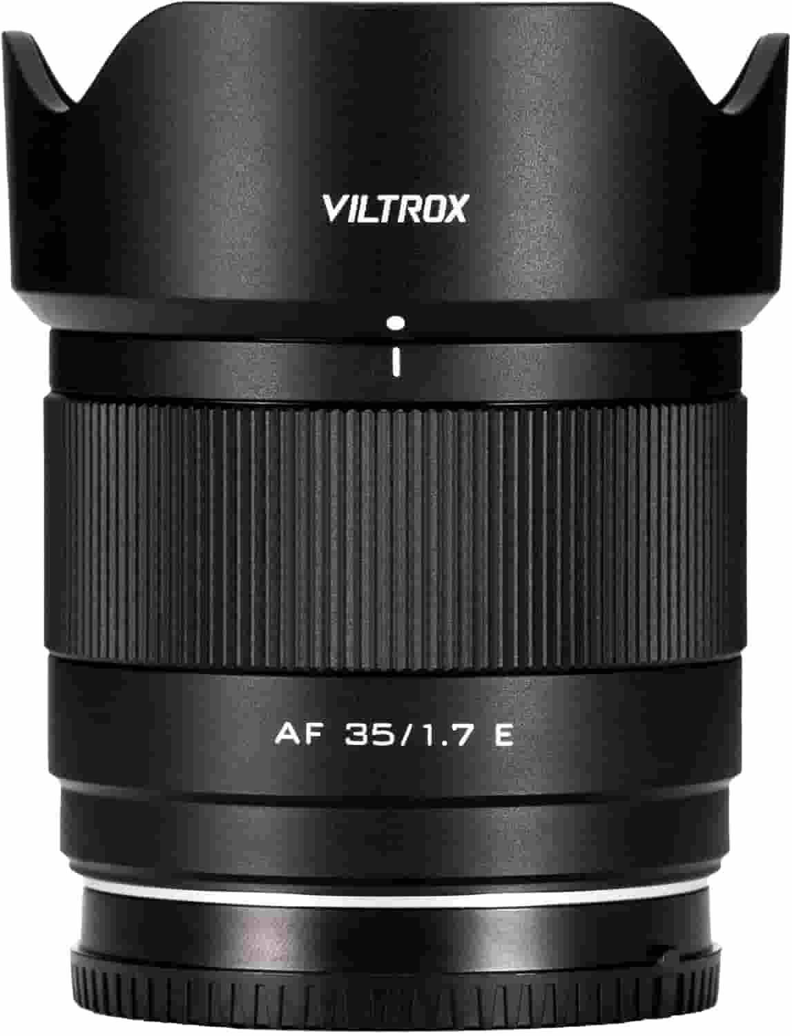 Viltrox 35mm f1.7 E Mount Nigeria lens mounted on a Sony camera in Lagos