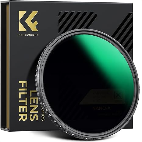 K and F Magnetic Variable ND Filters 67mm continuous optical density filter set in Lagos Nigeria.