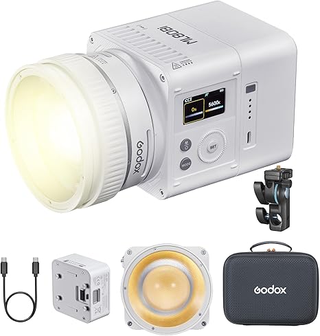 Godox ML80Bi Handheld Bi-Color LED Video Light continuous studio lighting in Lagos Nigeria.
