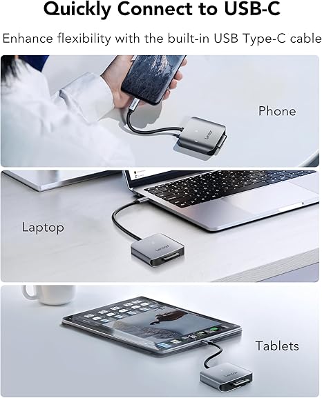 Lexar RW510 CFexpress Type B card reader with USB-C cable