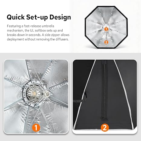 Godox UL Octabox 90cm softbox light modifier in Lagos Nigeria.