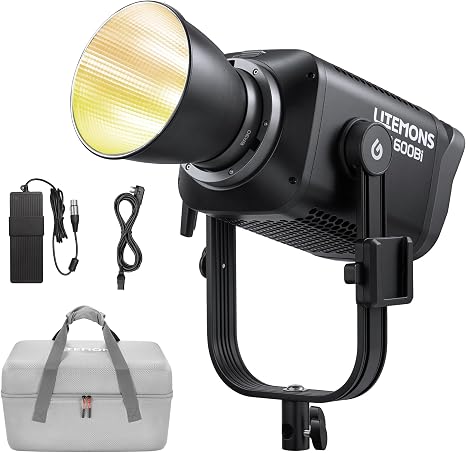 DGX 600X Video Light bi-color continuous studio COB light in Lagos Nigeria.