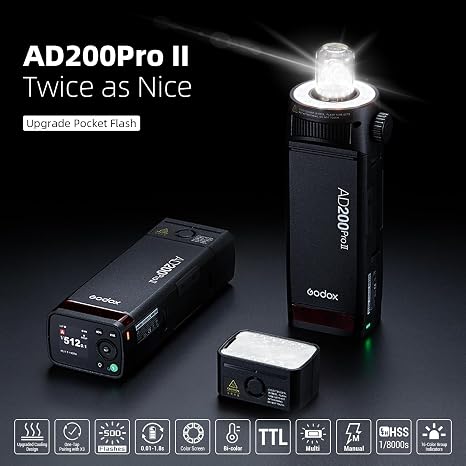 Godox AD200 TTL pocket flash strobe light in Lagos Nigeria.
