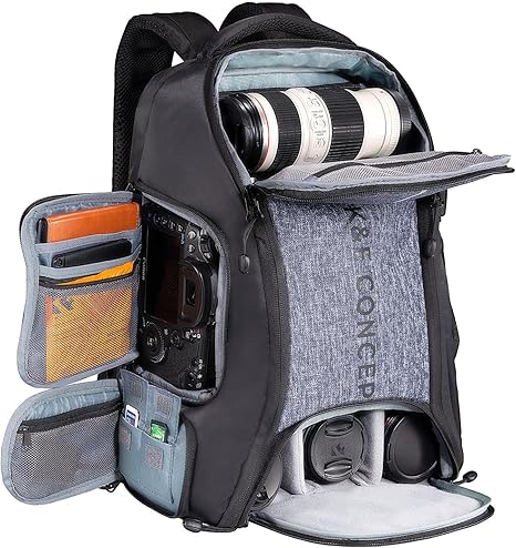 K and F Concept Backpack Star Wander 25L camera bag for photographers in Lagos Nigeria