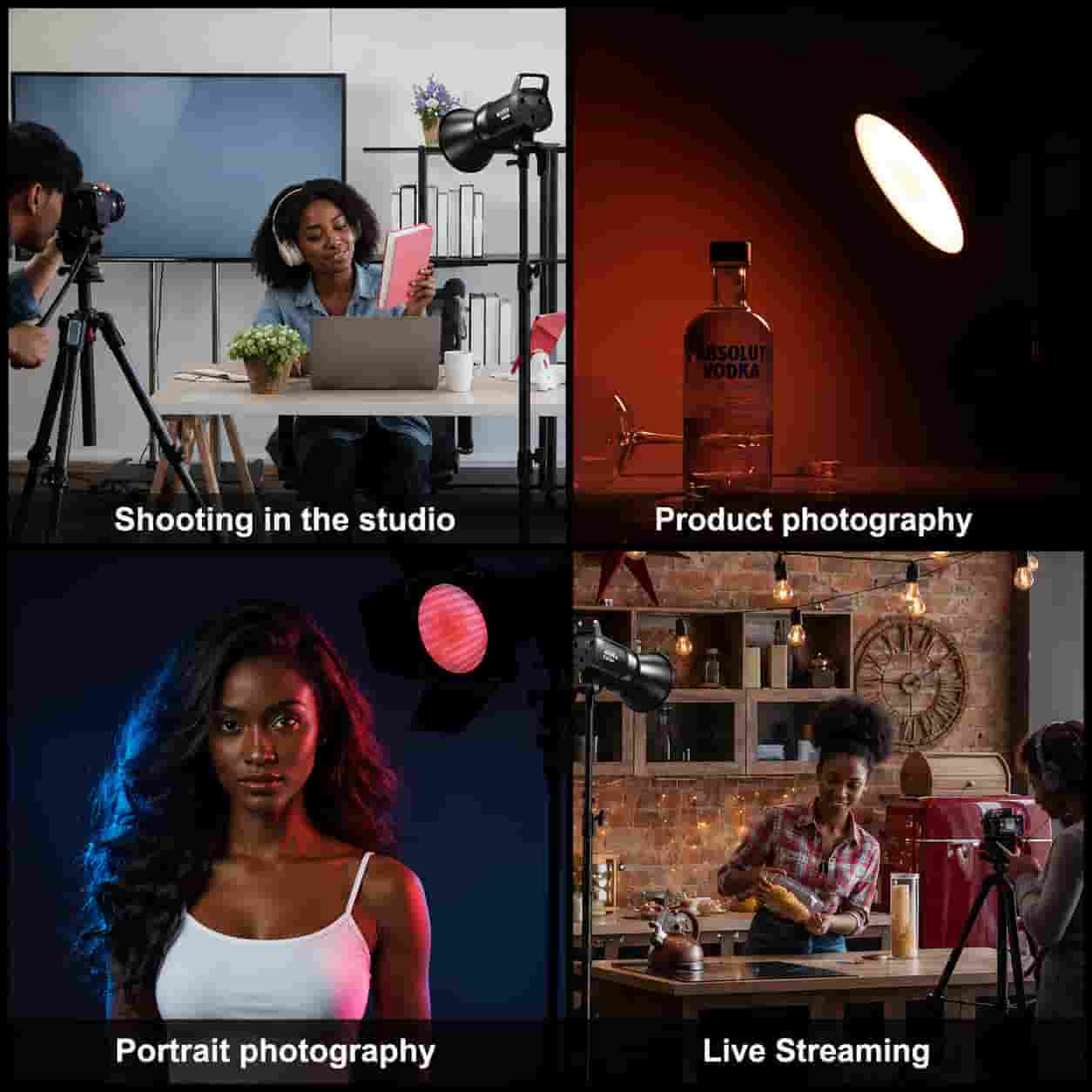 Godox SL60IID Daylight LED Video Light continuous studio lighting in Lagos Nigeria.