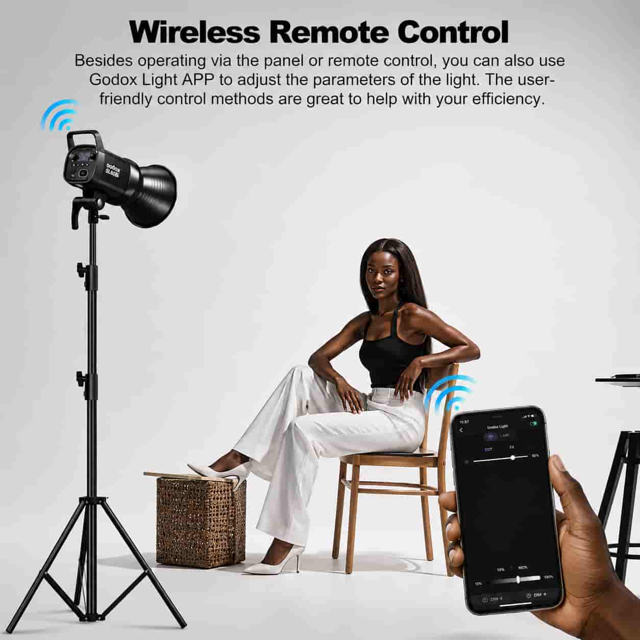 Godox SL60IID Daylight LED Video Light continuous studio lighting in Lagos Nigeria.