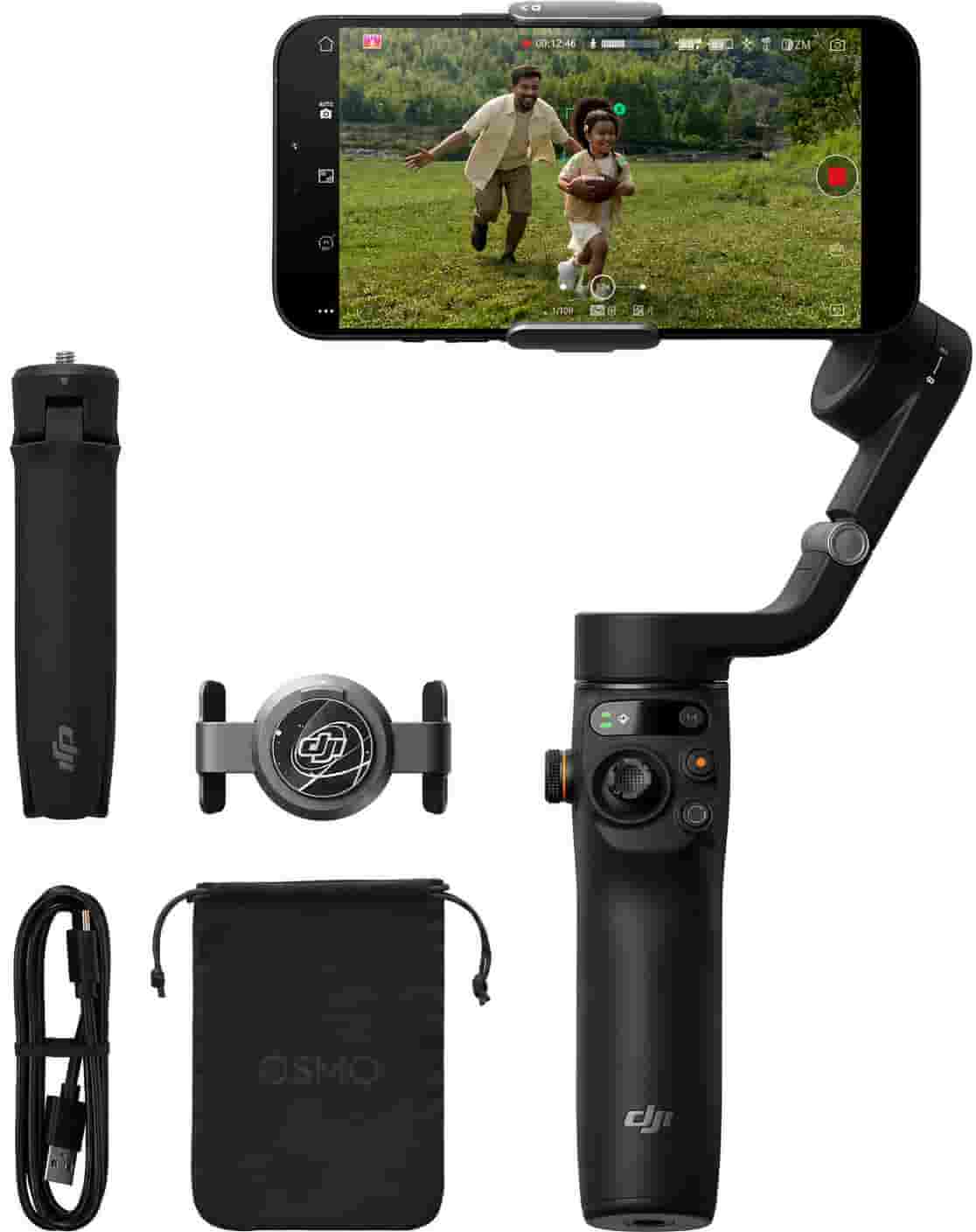 DJI Osmo Mobile 6 Smartphone Gimbal in Lagos, Nigeria stabilizing a smartphone