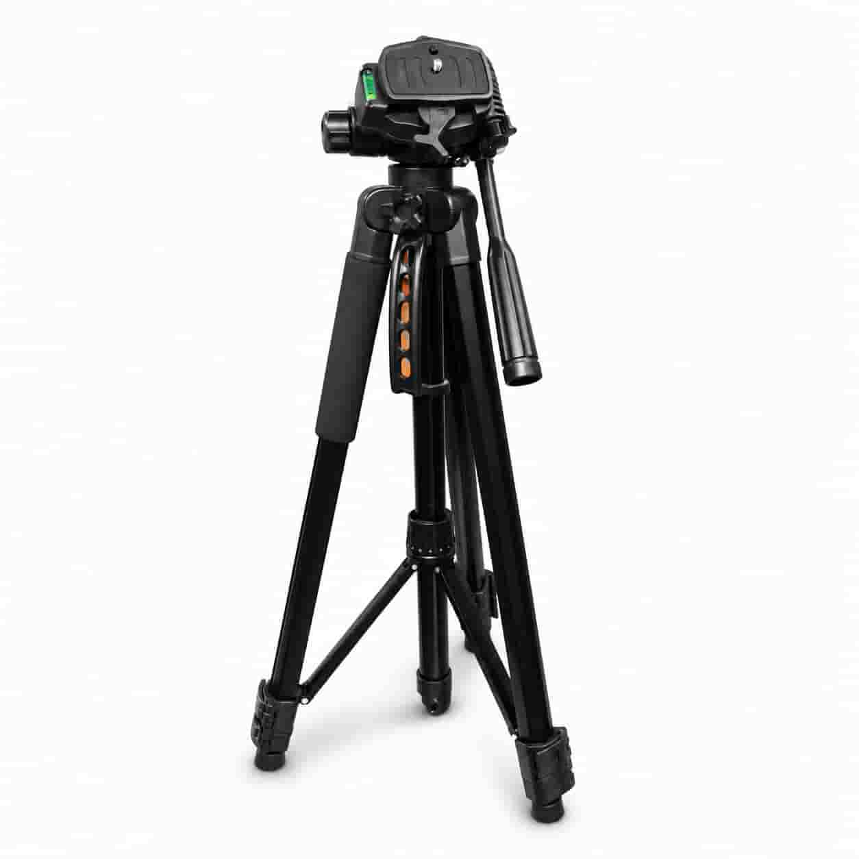 SML 3566 professional 6ft tripod stand with phone holder and 3-way pan head