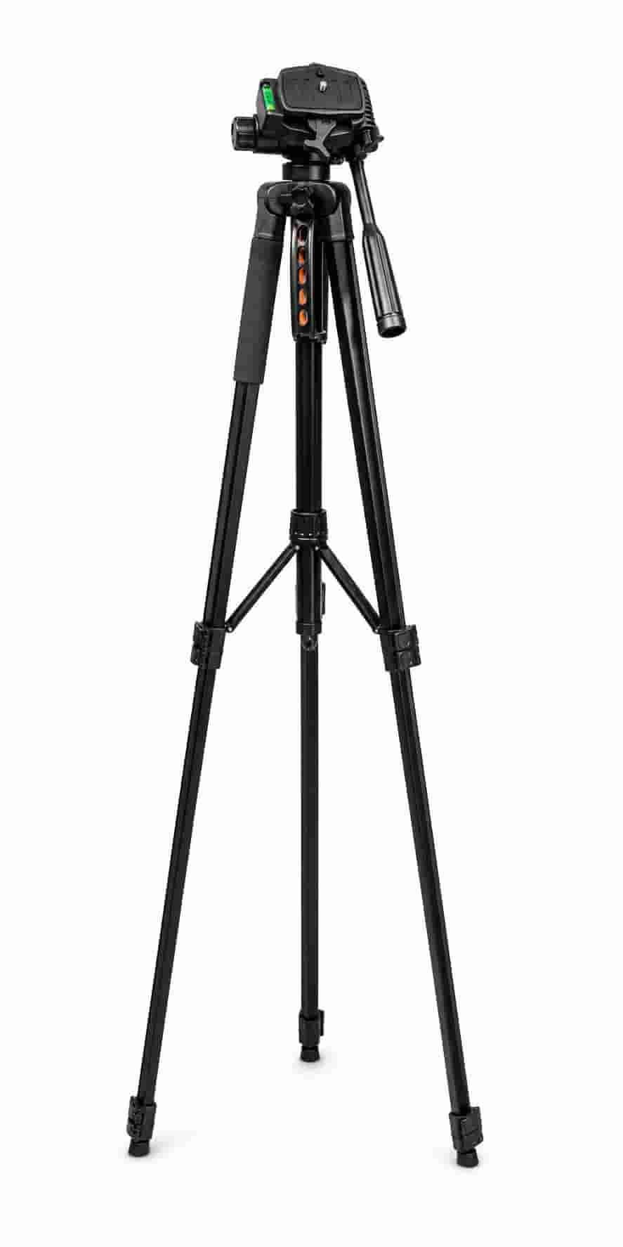 SML 3566 professional 6ft tripod stand with phone holder and 3-way pan head