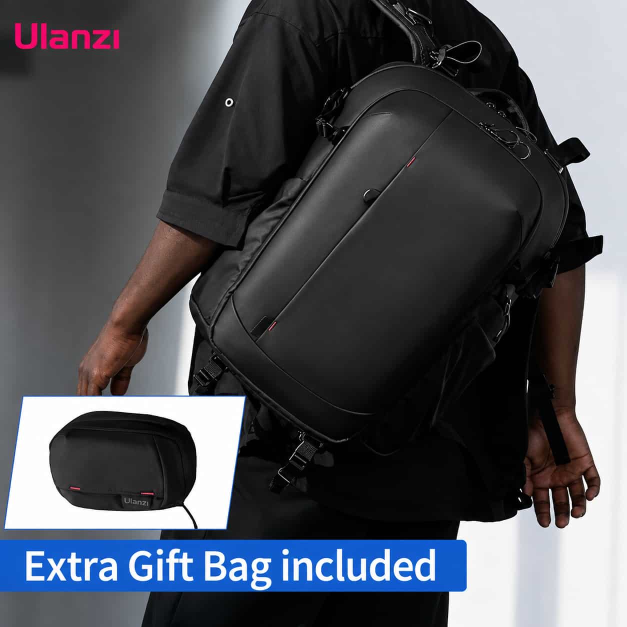 Ulanzi BP09 Tracker Camera Backpack 22L weatherproof travel camera bag.