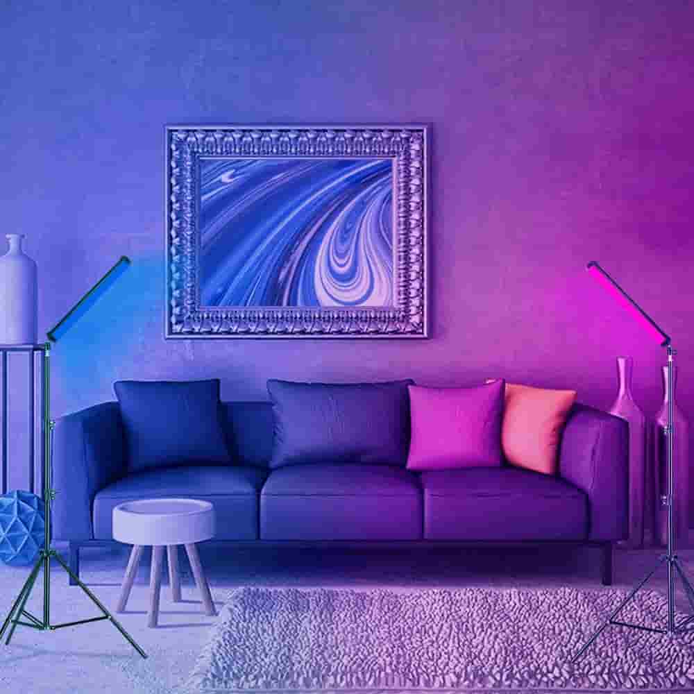 RGB Light Stick in Black Carton in Lagos, Nigeria illuminated in full color